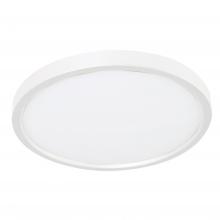 AFX Lighting, Inc. EGRF08LAJD3WH - Edge Round 8&#39;&#39; Flush Mount LED 15W 277V,5 CCT,WH