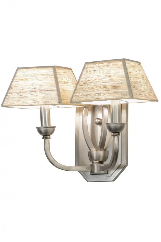 14"W Cesta 2 LT Wall Sconce