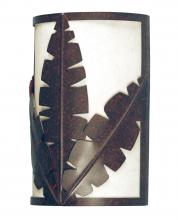 2nd Avenue Designs White 116200 - 8&#34; Wide Tiki Wall Sconce