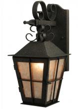 2nd Avenue Designs White 124942 - 9&#34;W Turin Lantern Wall Sconce