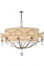 2nd Avenue Designs White 141785 - 50&#34;L Helena 8 Arm Oblong Chandelier