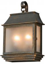 2nd Avenue Designs White 147471 - 10&#34; Wide Bastille Lantern Wall Sconce