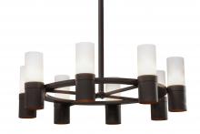 2nd Avenue Designs White 149629 - 60&#34;W Farmington 8 LT Chandelier