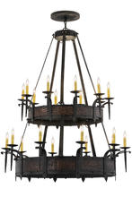 2nd Avenue Designs White 154400 - 48&#34; Wide Costello 20 Light Two Tier Chandelier