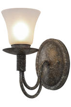 2nd Avenue Designs White 155226 - 5&#34;W Bell Wall Sconce