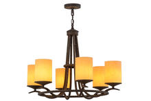 2nd Avenue Designs White 156964 - 36&#34;W Octavia 6 LT Chandelier