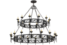 2nd Avenue Designs White 157277 - 84&#34;W Majella 28 LT Two Tier Chandelier