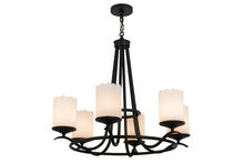 2nd Avenue Designs White 165443 - 36&#34;W Octavia 6 LT Chandelier