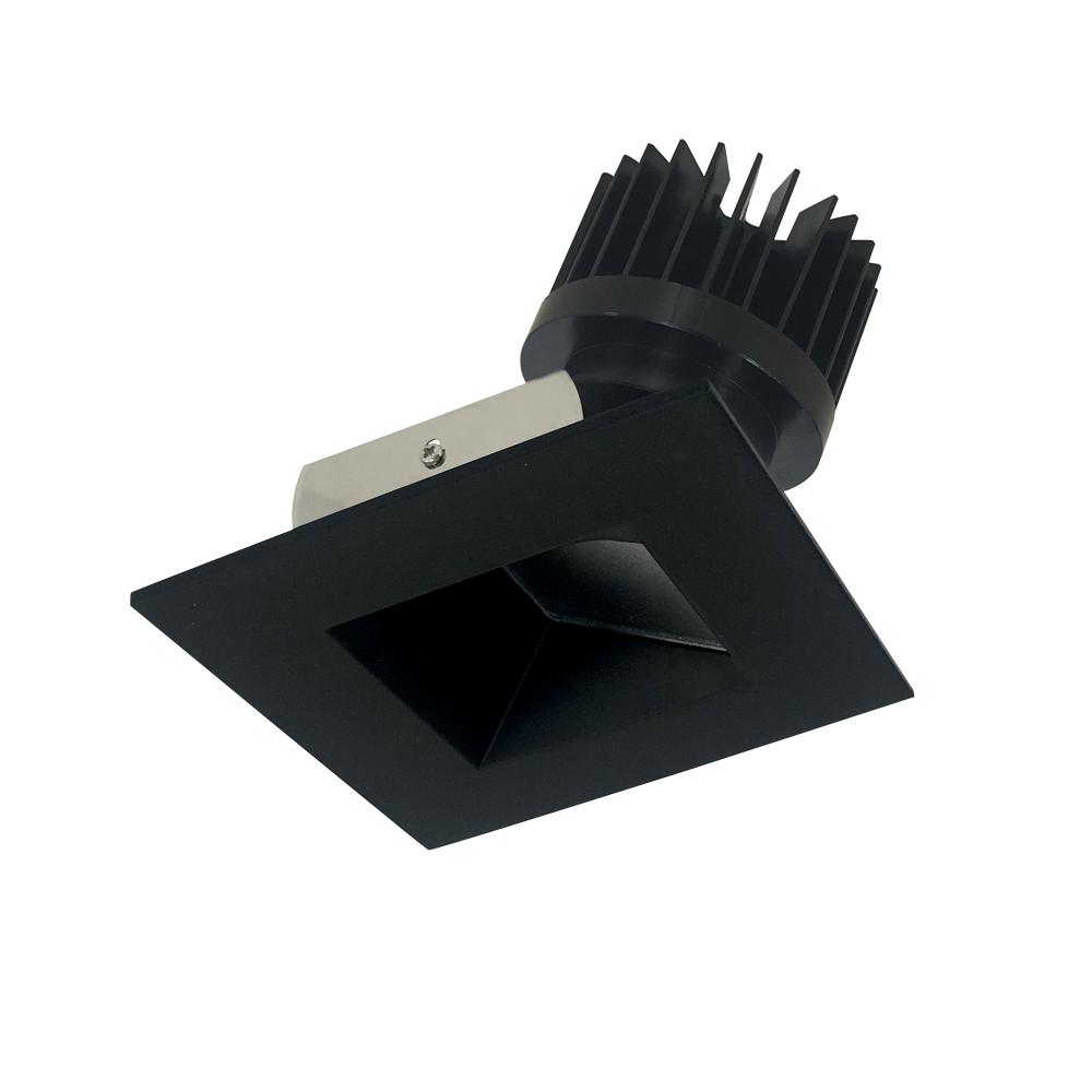 4" Iolite LED Square Wall Wash, 1500lm/2000lm (varies by housing), 2700K, Black Reflector /