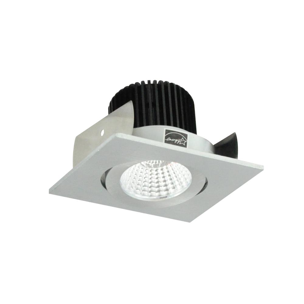 2" Iolite LED Square Adjustable Gimbal, 800lm / 14W, Comfort Dim, Natural Metal Finish