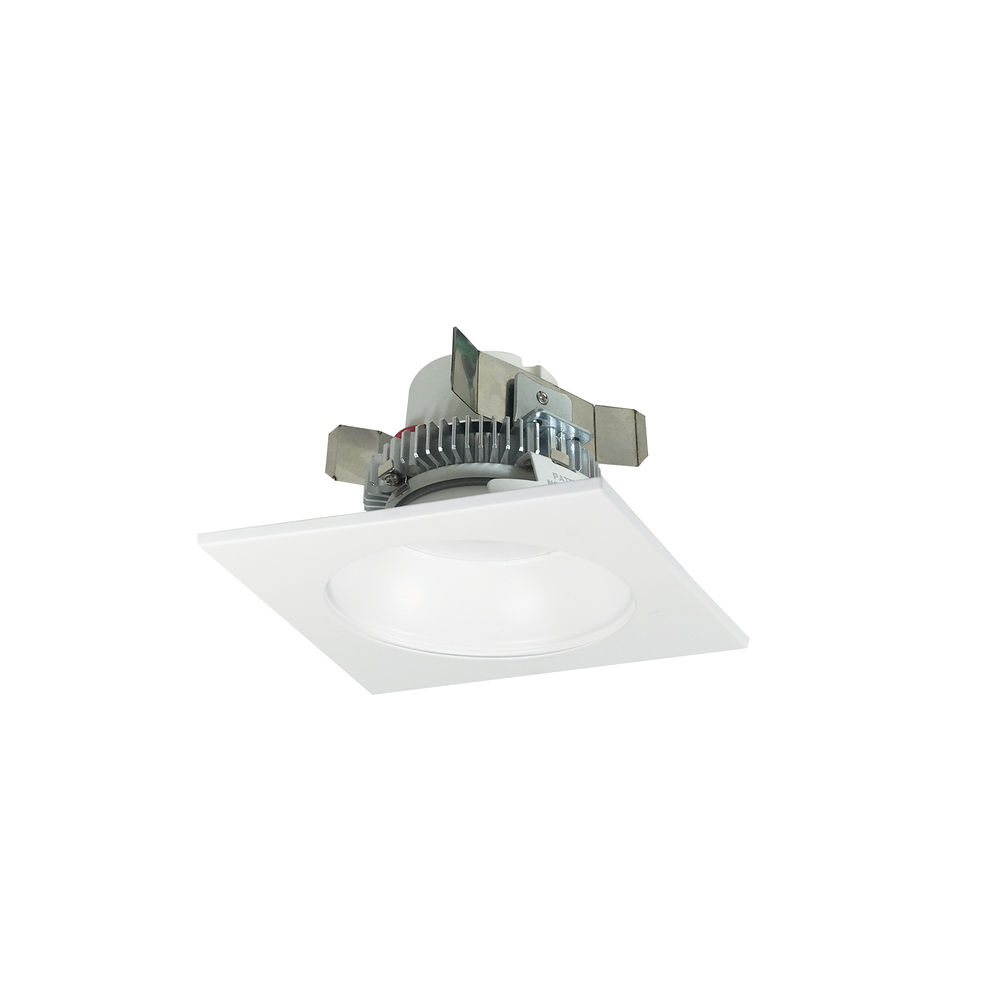 4" Cobalt Click LED Retrofit, Square Reflector with Round Aperture, 750lm / 10W, 3000K, White