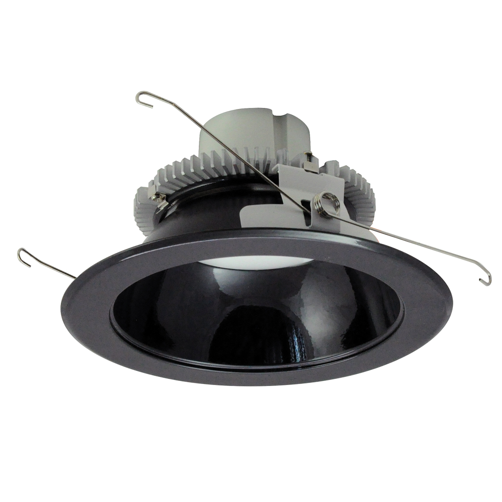 6" Cobalt Click LED Retrofit, Round Reflector, 1000lm / 12W, 3000K, Black Reflector / Black