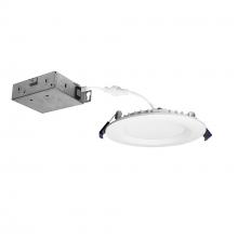 Nora NCSC-R4W2TWMPW - 4&#34; Contractor Series Can-less LED Wafer Downlight with Regressed Baffle, Selectable CCT, Matte