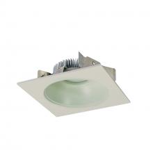 Nora NLCBS-4538530WW - 4&#34; Cobalt Shallow High Lumen LED Trim, Square/Round Reflector, 850lm, 3000K, White