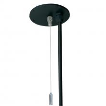 Nora NLIN-PCCB/20 - 20' Pendant & Power Mounting Kit for L-Line Direct Series, Black Finish