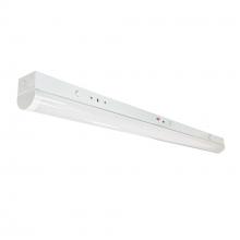 Nora NLSTR-4L1334W/EMMS - 48&#34; LED Tunable Strip Light, 3300lm / 24W, Selectable CCT (30/35/40K), White finish, 120-277V