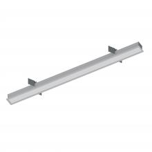 Nora NRLIN-41040A - 4&#39; L-Line LED Recessed Linear, 4200lm / 4000K, Aluminum Finish