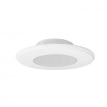 Nora NSLIM-4RL1TWMPW - 4&#34; Slim LED Surface Mount, 800lm / 11W, Selectable CCT, Matte Powder White Finish