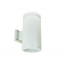 Nora NYLD2-6W10135WWW4 - 6&#34; Cobalt Wall Mount Cylinder, White, 1000L, 3500K, White/White Reflector, 120V Triac/ELV/0-10V