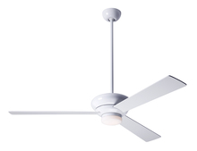 Modern Fan Co. ALT-GW-42-WH-271-002 - Altus Fan; Gloss White Finish; 42&#34; White Blades; 17W LED; Fan Speed and Light Control (3-wire)