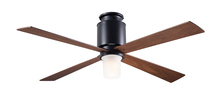 Modern Fan Co. LAP-FM-DB-50-MG-552-002 - Lapa Flush Fan; Dark Bronze Finish; 50&#34; Mahogany Blades; 17W LED; Fan Speed and Light Control (3