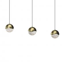 Sonneman 2920.14-MED - 3-Light Rectangle Large LED Pendant