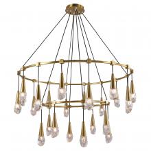 Kanova Lighting KCH3104-24BS - Ayla 2 - Tier Round Chandelier - Large