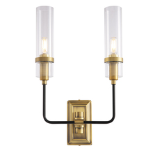 Kanova Lighting KWS0106U-2ANB - Sovana Double Parallel Sconce