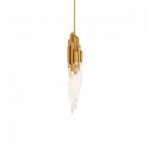 Schonbek Beyond BPD65419-BK - Organza 19in 120/277V LED Pendant in Black with Optic Haze Quartz