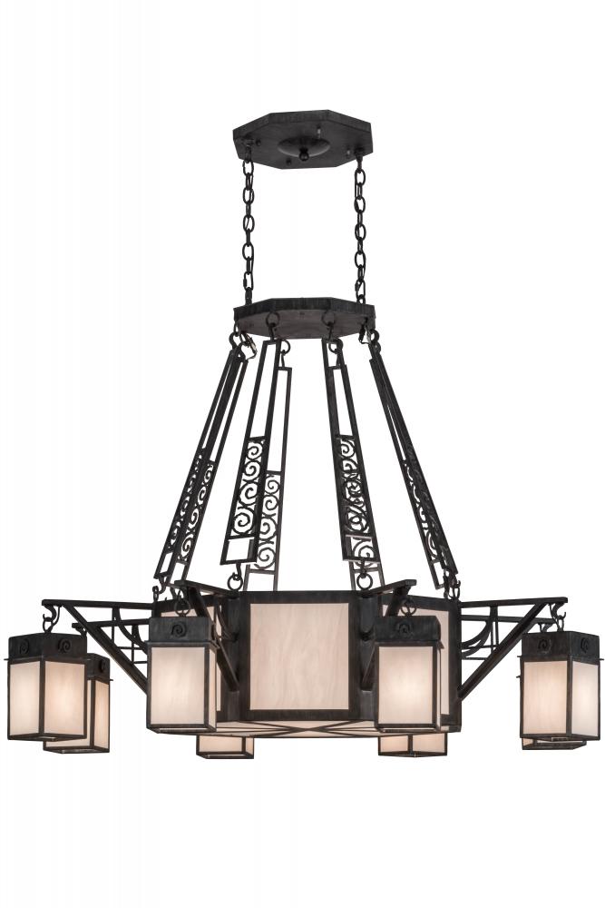 54"W Azrael 8 LT Chandelier