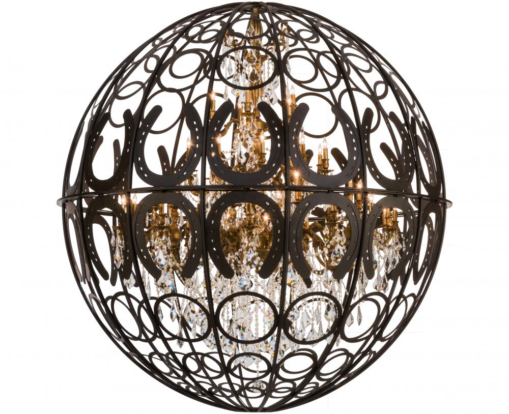 70" Wide Equestriana Crystal Chandelier