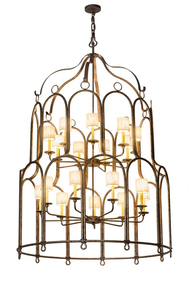 54" Wide Grand Stair 20 Light Chandelier