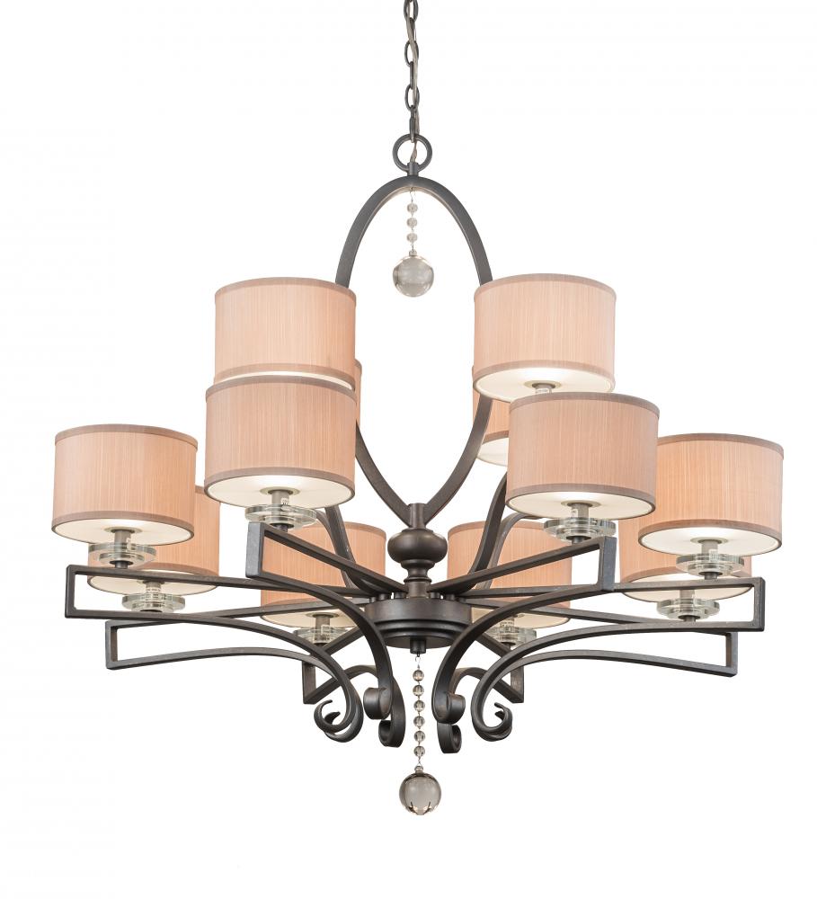 40" Wide Croix 12 Light Chandelier