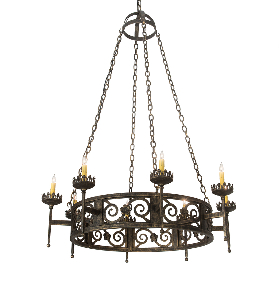 42" Wide Majella 8 Light Chandelier