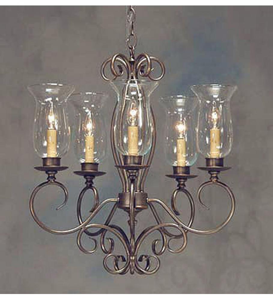 22" Wide Calista 5 Light Chandelier