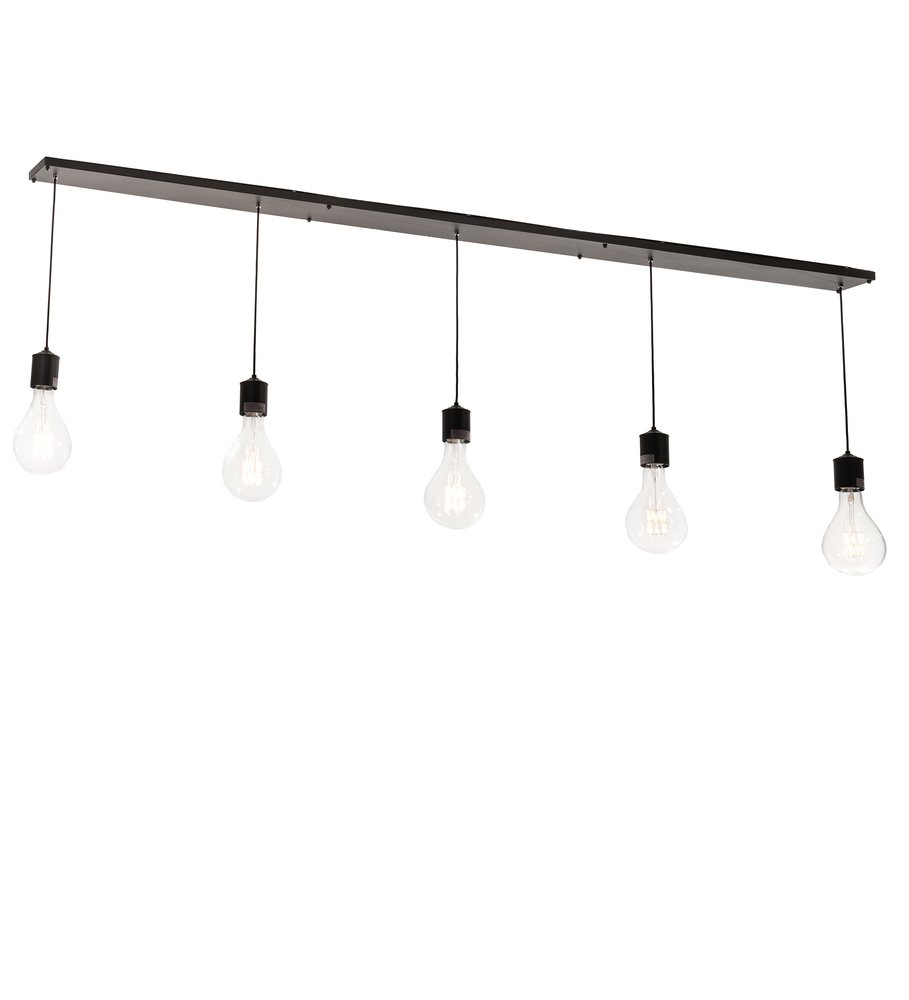 102" Long Alva 5 Light Oblong Pendant