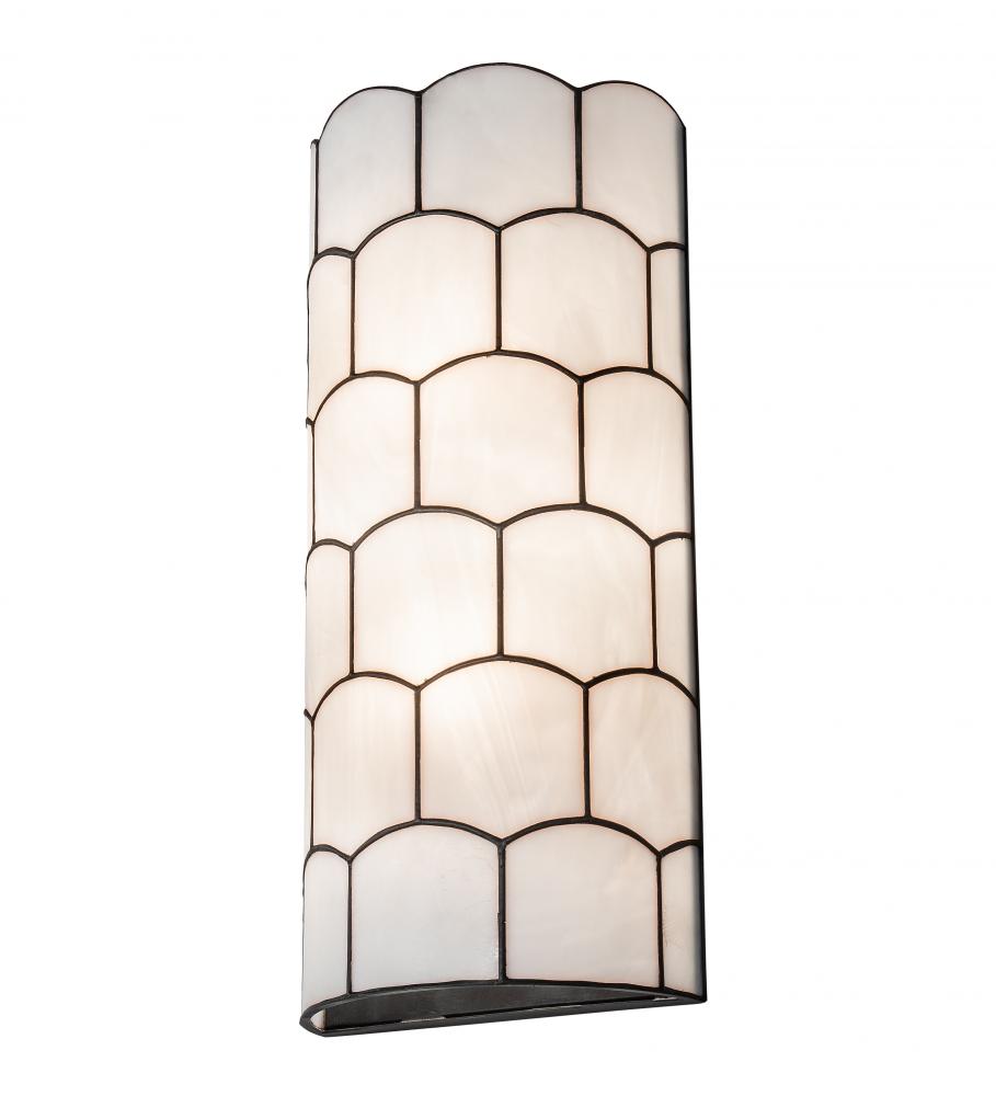 8" Wide Vincent Honeycomb Wall Sconce