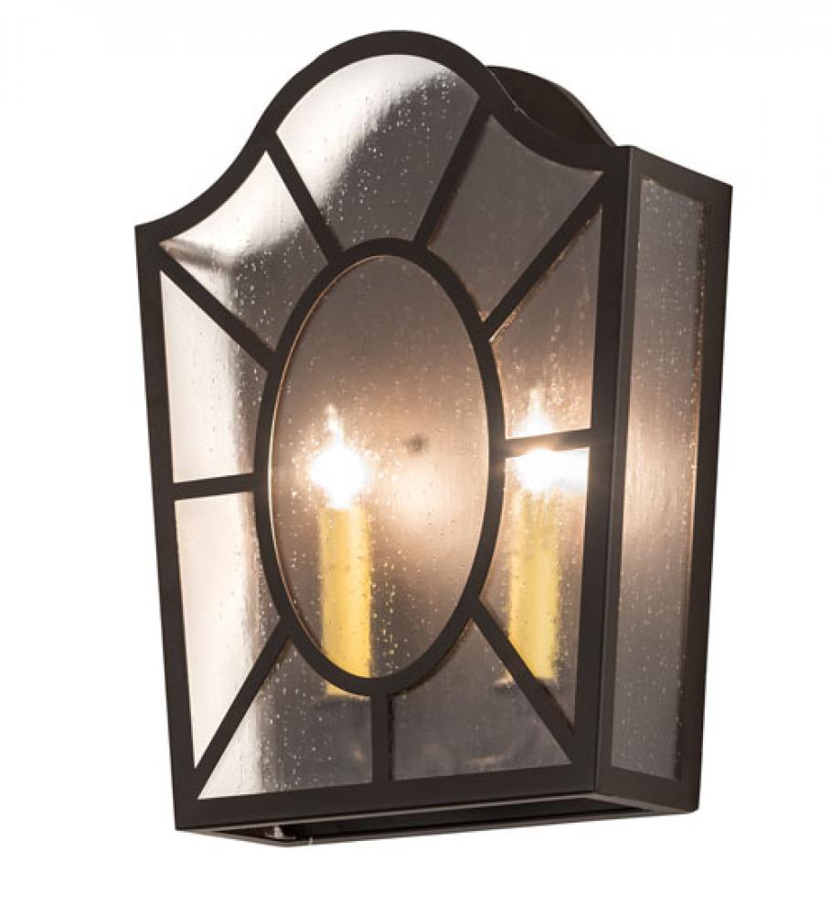 12" Wide Austin 2 Light Wall Sconce