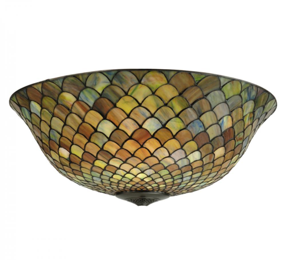 24" Wide Tiffany Fishscale Shade