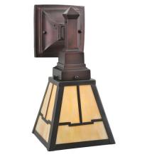 Meyda Blue 107065 - 8.75&#34; Wide Valley View Mission Wall Sconce