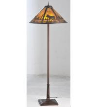 Meyda Blue 107889 - 60&#34; High Moose Creek Floor Lamp