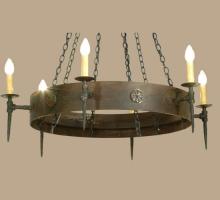 Meyda Blue 112812 - 47&#34; Wide Warwick 6 Light Chandelier