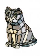 Meyda Blue 11323 - 7&#34;H Cat Accent Lamp