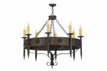 Meyda Blue 115641 - 42&#34;W Calandra 8 LT Chandelier