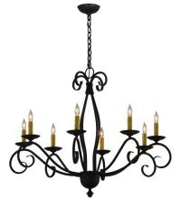 Meyda Blue 115923 - 36"W Sienna 8 LT Chandelier