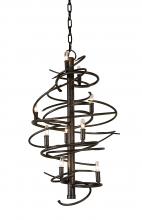 Meyda Blue 117122 - 18&#34; Wide Cyclone 9 Light Chandelier