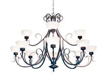 Meyda Blue 119773 - 60&#34; Wide Mirasol Chandelier