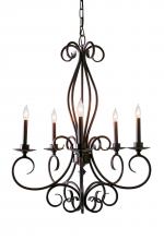 Meyda Blue 120308 - 28&#34; Wide Phillipe 5 Light Chandelier