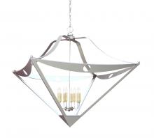 Meyda Blue 120459 - 48&#34; Wide Argus 8 Light Inverted Pendant