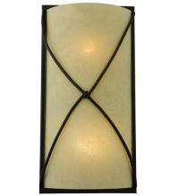 Meyda Blue 120750 - 9&#34;W Aspen Wall Sconce